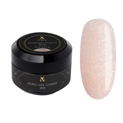 F.O.X Acryl gel Charm Quartz 009, 15 ml