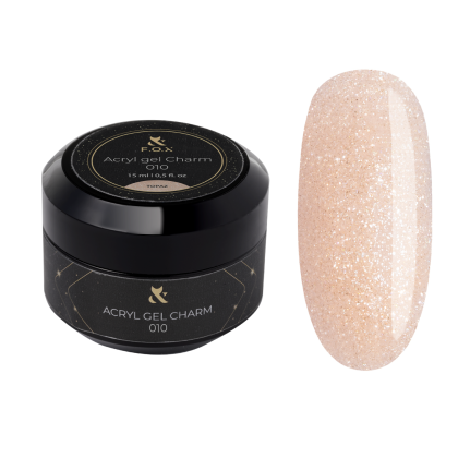 F.O.X Acryl gel Charm Topaz 010, 15 ml