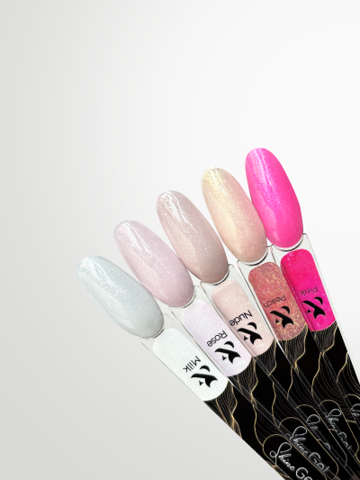 F.O.X Shine Gel Pink (jar), 15 ml