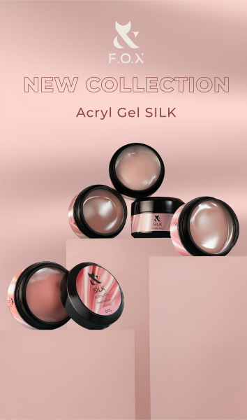 F.O.X Acryl gel Silk 003, 15 ml