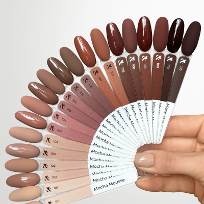 Гел лак F.O.X Mocha Mousse 102, 7ml