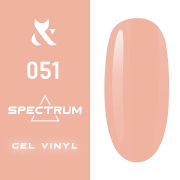 Гел лак F.O.X Spectrum Gel Vinyl - 051 Intim - 7ml