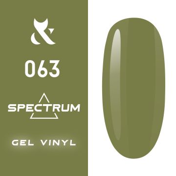 Гел лак F.O.X Spectrum Gel Vinyl - 063 Cannabis - 7ml