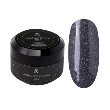 Акрил гел Charm 004 graphite -15мл