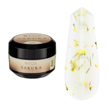Изграждащ гел F.O.X Builder gel Sakura 002, 15 ml