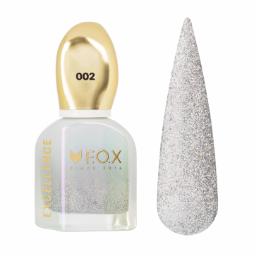 F.O.X Nail Polish - Класически лак за нокти 002, 12 ml