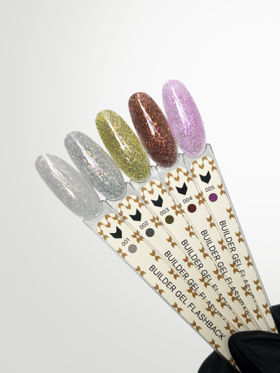 Гел за изграждане -F.O.X Builder gel Flashback 001, 15 ml