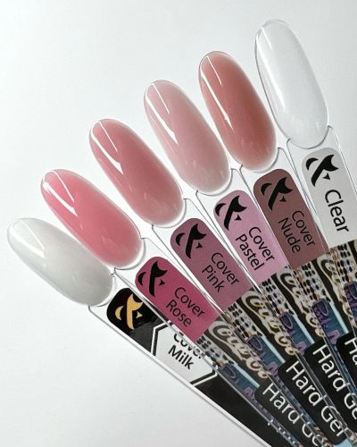 Гел за изграждане F.O.X Hard Gel Cover Nude