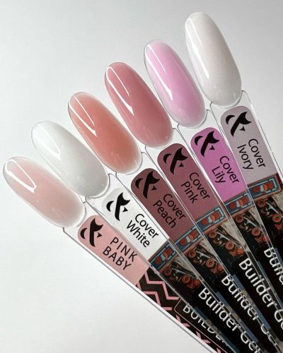 Гел за изграждане F.O.X Builder Gel Cover Pink