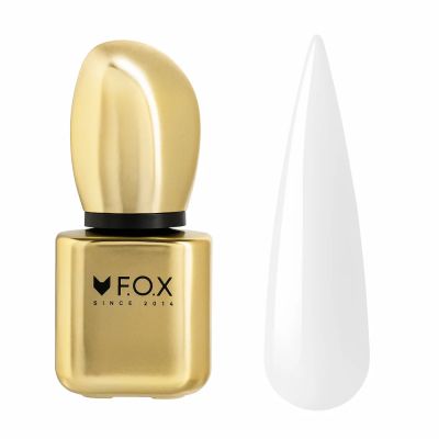 Гел лак F.O.X gel-polish Ultra White, 9ml